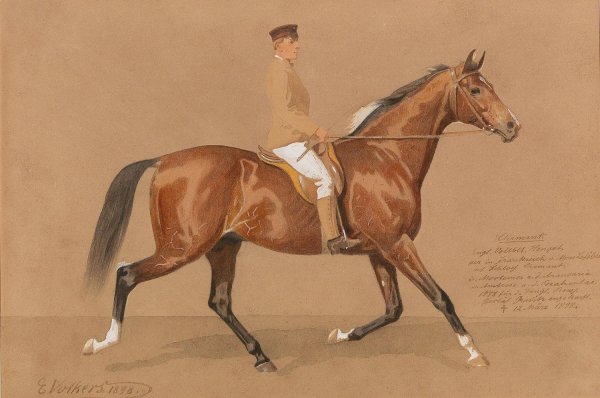 Main Product Photo of Chamant Painting by Emil Volkers