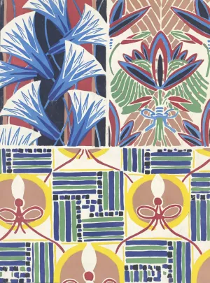Suggestions pour etoffes et tapis Pl.16 by Emile-Allain Seguy Oil Painting