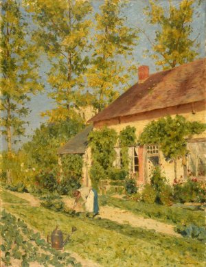 Soleil d'octobre by Emile Barau Oil Painting