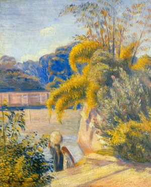 Deux Femmes Arabes au Bord du Nil by Emile Bernard - Oil Painting Reproduction