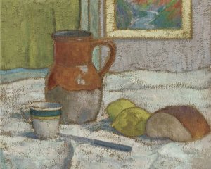 Nature Morte Au Pichet Et a La Tasse by Emile Bernard Oil Painting