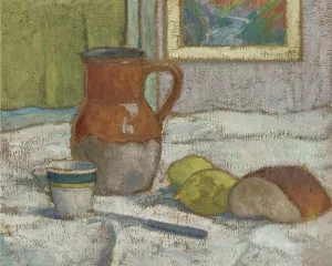 Nature Morte Au Pichet Et a La Tasse by Emile Bernard Oil Painting