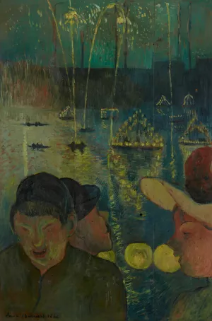 Night Festival by Emile Bernard Oil Painting