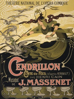 Cendrillon by Emile Bertrand Oil Painting