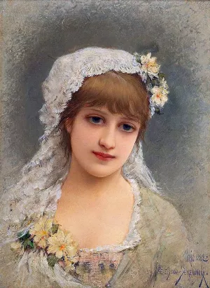 Marguerite by Emile Eisman-Semenowsky Oil Painting