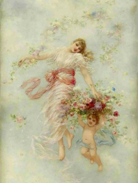 Main Product Photo of Summer Painting by Emile Eisman-Semenowsky