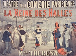 La Reine des Halles by Emile Levy Oil Painting