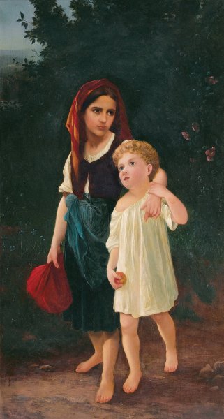 Main Product Photo of Apple Pickers  Painting by Emile Munier