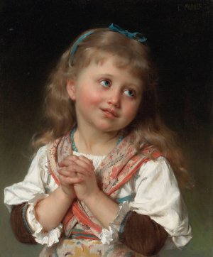 May I by Emile Munier Oil Painting