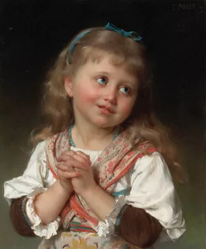 May I by Emile Munier Oil Painting