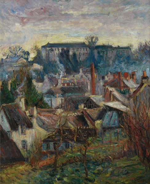 Falaise  by Emile Othon Friesz - Hand-Painted Oil Painting Reproduction