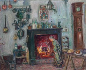 Interieur, Paris by Emile Othon Friesz Oil Painting