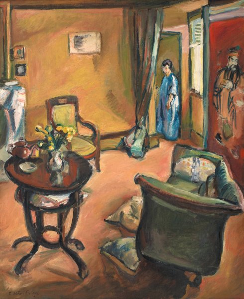 Interior  by Emile Othon Friesz - Hand-Painted Oil Painting Reproduction