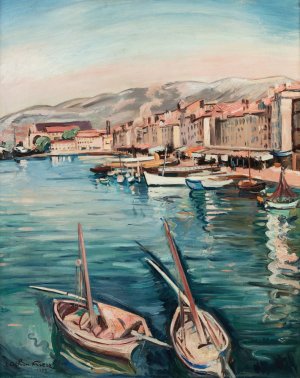 Le port de Toulon by Emile Othon Friesz Oil Painting