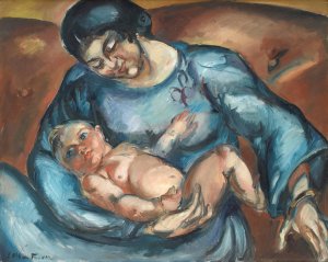 Mother's Love by Emile Othon Friesz Oil Painting