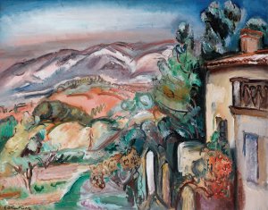 Paysage by Emile Othon Friesz Oil Painting