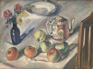 Still Life With Apples by Emile Othon Friesz Oil Painting