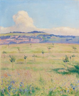 Saleve by Emile Patru Oil Painting