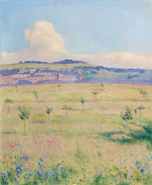 Saleve by Emile Patru - Hand-Painted Oil Painting Reproduction