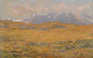 Montagna Alta by Emilio Longoni Oil Painting