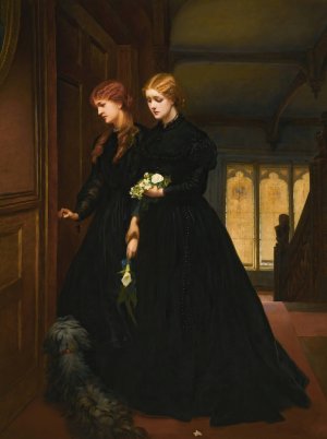For the last time by Emily Mary Osborn Oil Painting