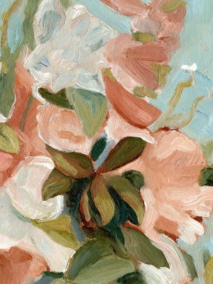 Bouquet Scatter IV by Emma Caroline Oil Painting