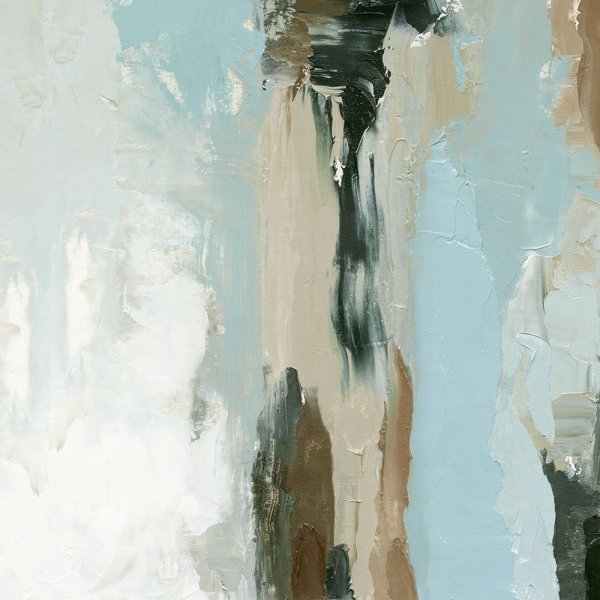 Neutral Landslide II by Emma Caroline - Hand-Painted Oil Painting Reproduction