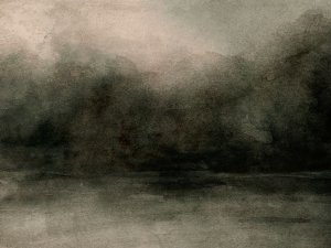 Smoky Tree Horizon II by Emma Caroline Oil Painting