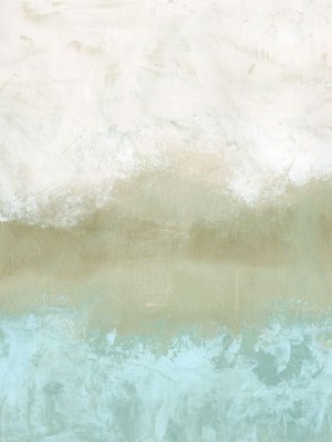 Soft Sea Green Composition II by Emma Caroline Oil Painting