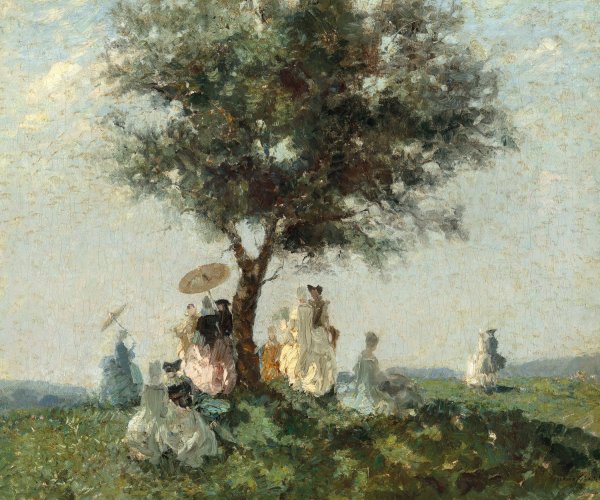 Main Product Photo of The Picknick  Painting by Emma Ciardi