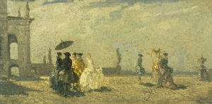 The Rendezvous by Emma Ciardi Oil Painting