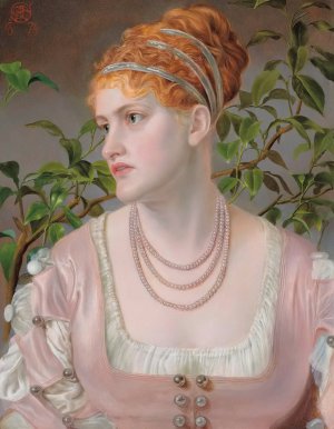 Mary Emma Jones by Emma Sandys Oil Painting