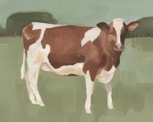 Bovine Field II by Emma Scarvey Oil Painting