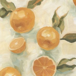 Citrus Study in Oil IV by Emma Scarvey Oil Painting