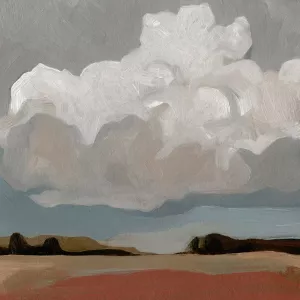Cloud Formation I Oil Painting by Emma Scarvey - Contemporary