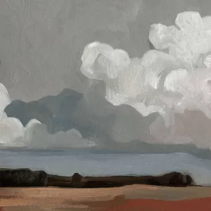 Cloud Formation II Oil painting by Emma Scarvey