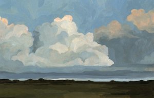 Cloudscape I by Emma Scarvey Oil Painting