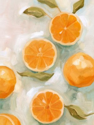 Fresh Citrus VI by Emma Scarvey Oil Painting