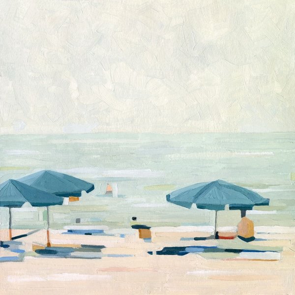 If It's the Beaches II by Emma Scarvey - Hand-Painted Oil Painting Reproduction