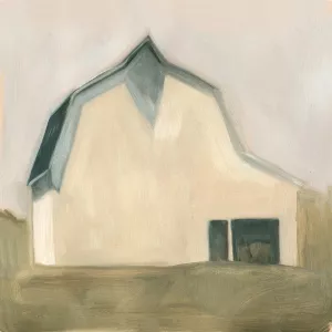 Serene Barn IV by Emma Scarvey Oil Painting