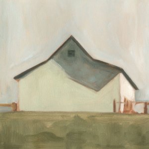 Serene Barn V by Emma Scarvey Oil Painting