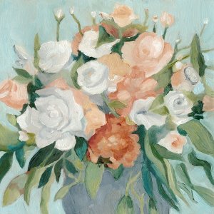 Soft Pastel Bouquet I Oil painting by Emma Scarvey