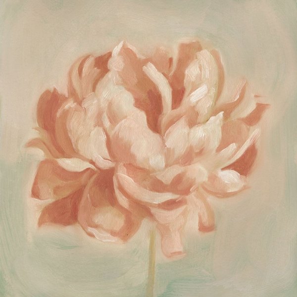 Spring Peony II by Emma Scarvey - Hand-Painted Oil Painting Reproduction