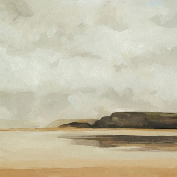 Wattwanderung I by Emma Scarvey - Hand-Painted Oil Painting Reproduction