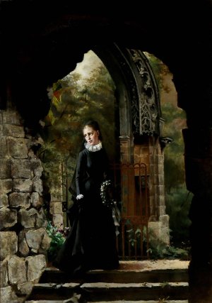 Ung anka by Emma Sparre Oil Painting