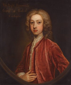 Portrait of George, 4th Earl of Cardigan, Later 1st Duke of Montagu by Enoch Seeman Oil Painting