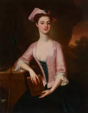 Portrait of Katherine Watson Southwell Oil painting by Enoch Seeman