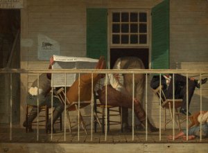 The True American by Enoch Wood Perry Jr. Oil Painting