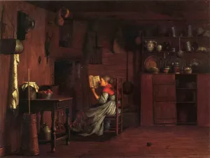 Saturday Afternoon by Enoch Wood Perry Saturday Afternoon by Enoch Wood Perry Oil Painting