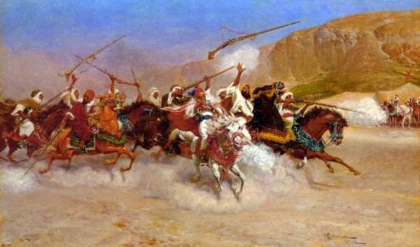 Main Product Photo of The Gallop Painting by Enrico Coleman